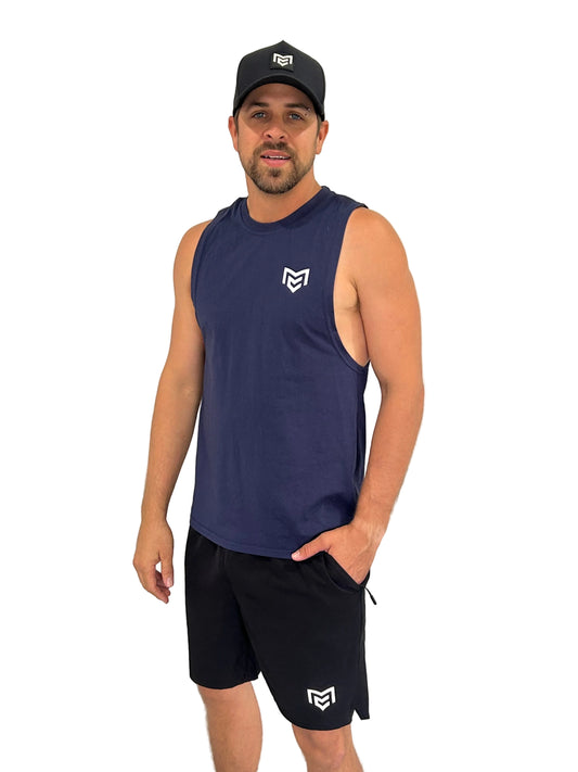 Singlets -Navy Blue